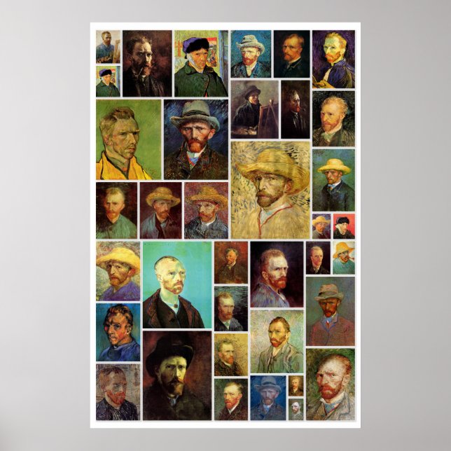Affiche Les Nombreux Visages De Vincent Van Gogh (Devant)