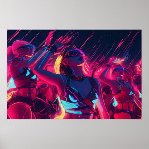 Affiche Les nuits de la ville rave