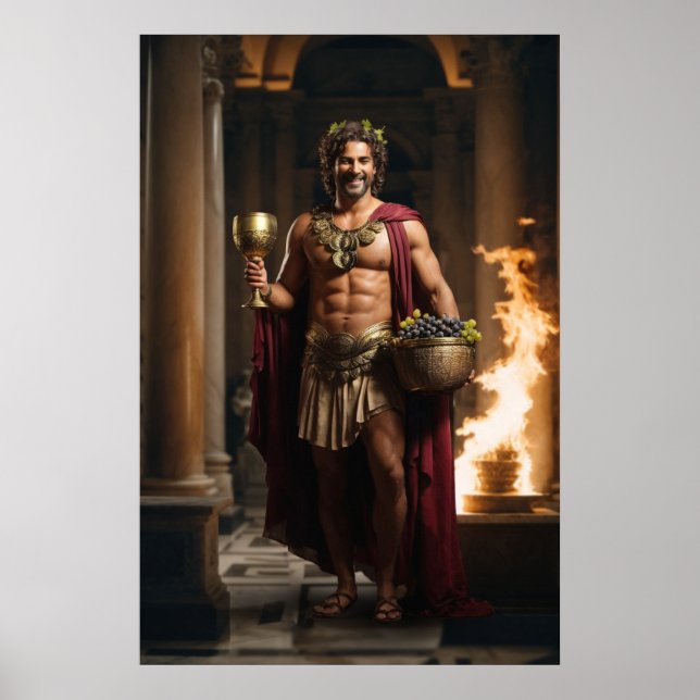 Affiche Les Olympiens : Dionysos, Dieu de la Révélation (Devant)