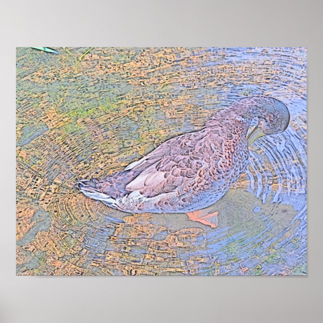 Affiche Les Ondes (Devant)