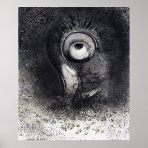 Affiche Les Origines dessin par Odilon Redon