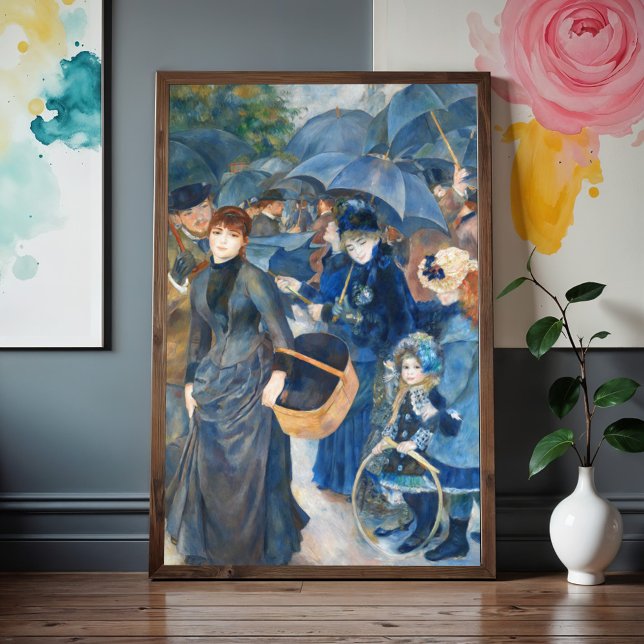 Affiche Les Parapluies, Pierre Auguste Renoir (Créateur téléchargé)