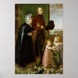 Affiche Les parents de l'artiste, 1806