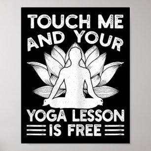 Affiche Les passionnés de Pilates me touchent et votre leç