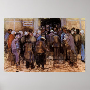 Affiche Les pauvres et l'argent par Vincent van Gogh