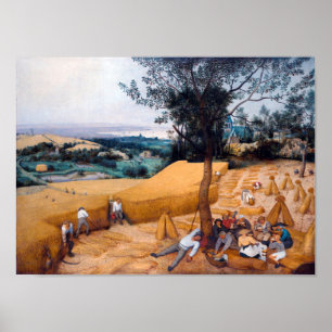 Affiche Les Pêcheurs, Pieter Bruegel