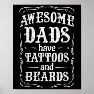 Affiche Les Pères Fantastiques Ont Des Tatouages Et Des Or