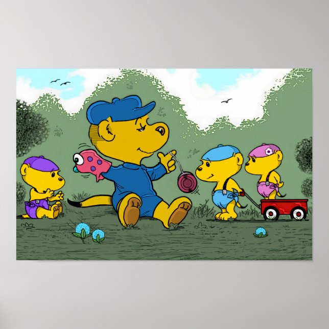 Affiche Les petits cousins de Ferald (Devant)