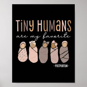 Affiche Les Petits Humains Sont Ma Maternité Postpartum Pr