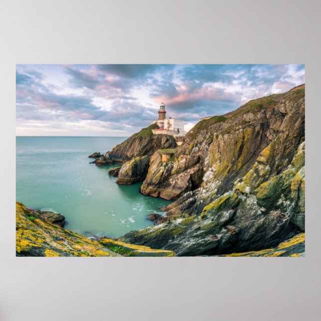 Affiche Les phares | Baily Lighthouse Dublin, Irlande (Devant)
