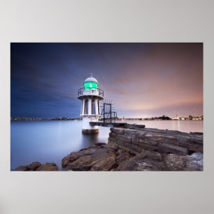 Affiche Les phares   Cremne Point Lighthouse Australie