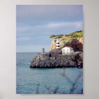 Affiche Les phares de la mer