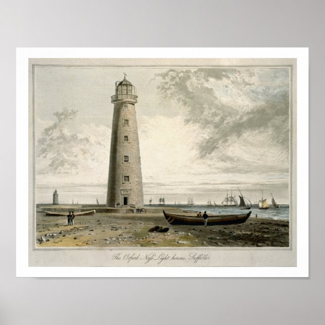 Affiche Les phares Orford Nefs, Suffolk, du volume (Devant)