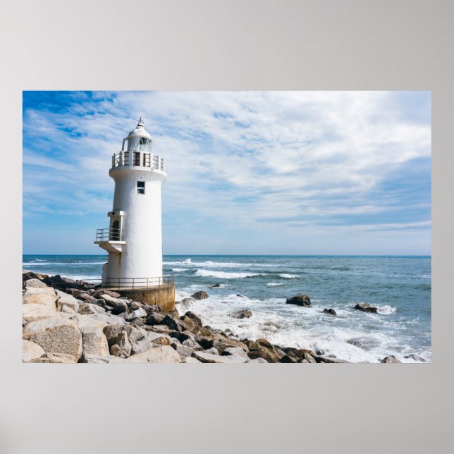 Affiche Les phares | Phare de la ville de Toyohashi (Devant)
