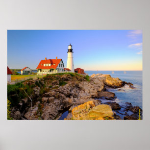 Affiche Les phares   Rockport Lighthouse Maine