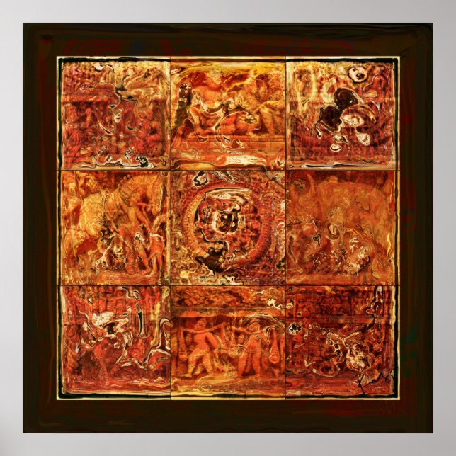 Affiche Les pièces du patrimoine (Devant)