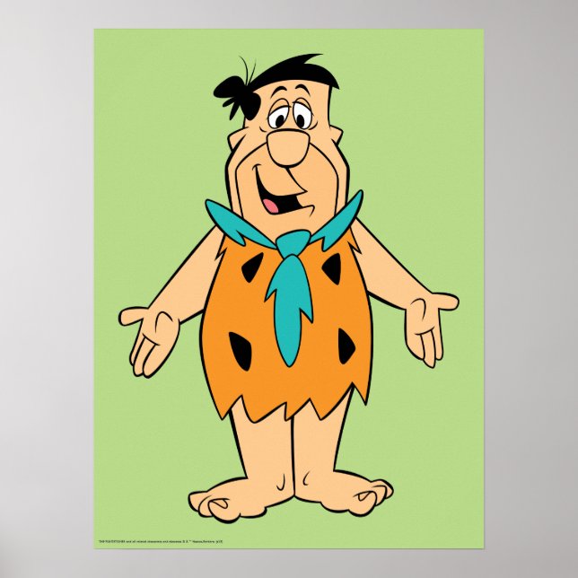 Affiche Les Pierrafeu | Fred Flintstone (Devant)
