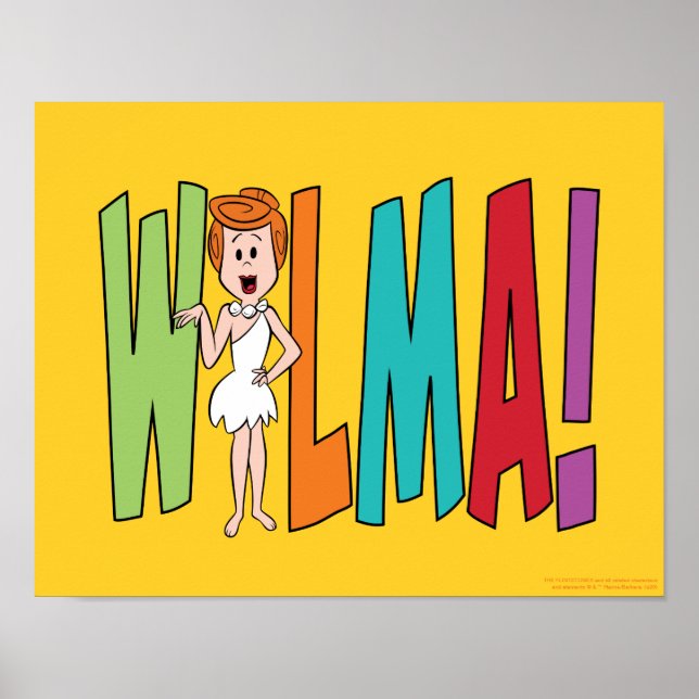 Affiche Les Pierrafeu | WILMA ! (Devant)