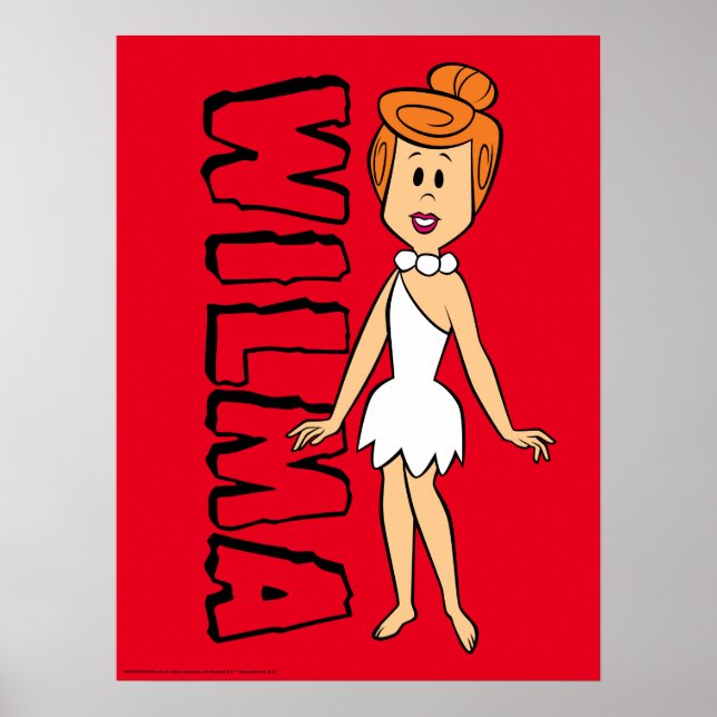 Affiche Les Pierrafeu | Wilma Flintstone (Devant)