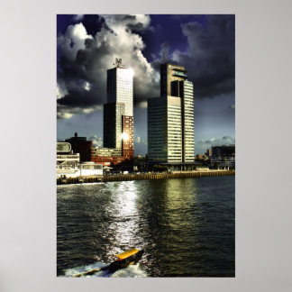 Affiche Les piliers et la cabine d'eau