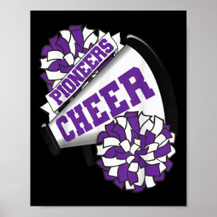 Affiche Les Pionniers encouragent l'esprit de cheerleading