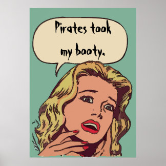Affiche Les Pirates Ont Pris Mon Gros !