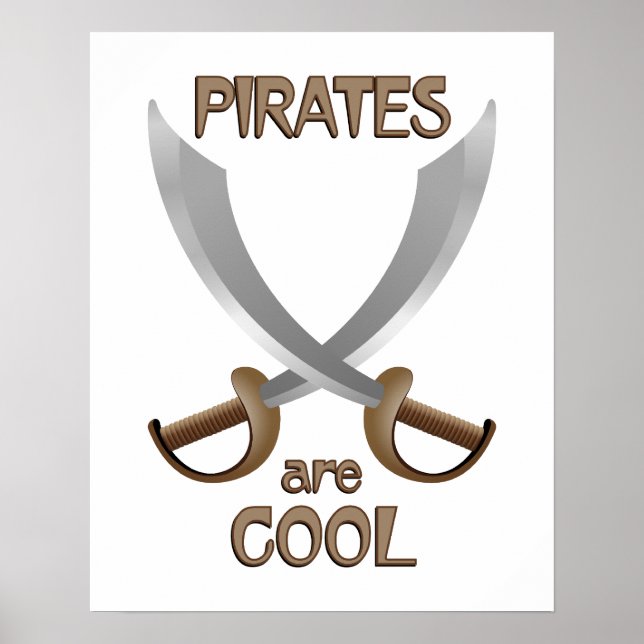 Affiche Les pirates sont Cool (Devant)