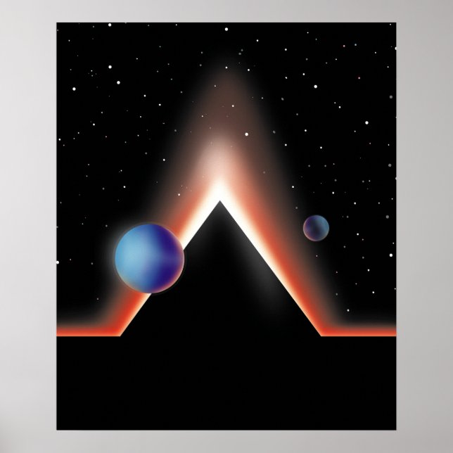 Affiche Les plaines de Mars (Devant)