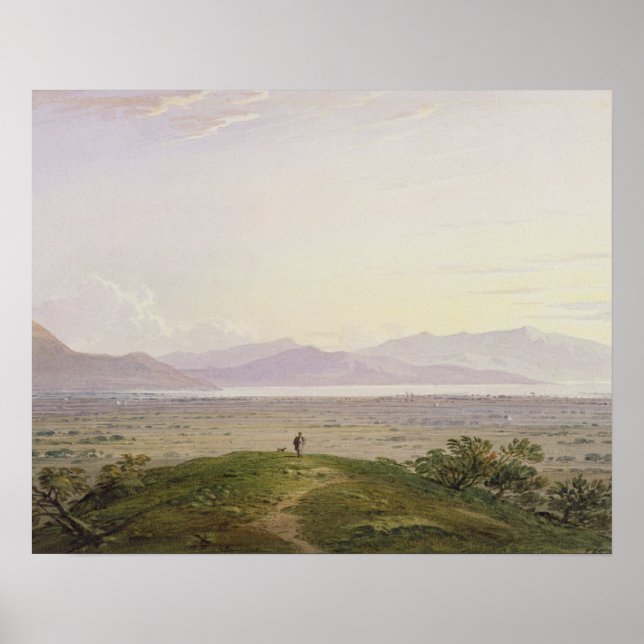 Affiche Les Plaines du Marathon, 1834 (graphite et avec (Devant)