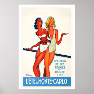 Affiche Les plus belles femmes du monde en été à