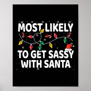 Affiche Les Plus Probables À Obtenir Sy Avec Père Noël Xma
