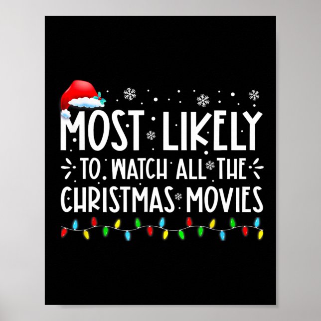 Affiche Les Plus Probables À Regarder Tous Les Films De No (Devant)