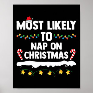Affiche Les Plus Probables De Faire La Sieste Sur Noël Cor