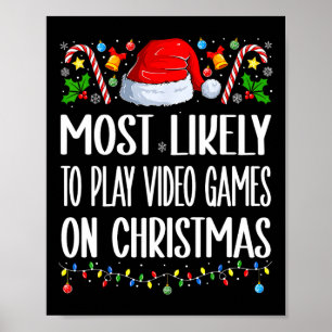 Affiche Les Plus Probables De Jouer À Des Jeux Vidéo Sur N