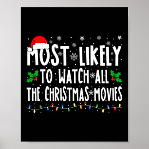 Affiche Les Plus Probables Regarder Tous Les Films De Noël