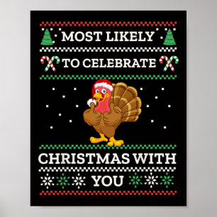 Affiche Les plus susceptibles de célébrer Noël avec vous