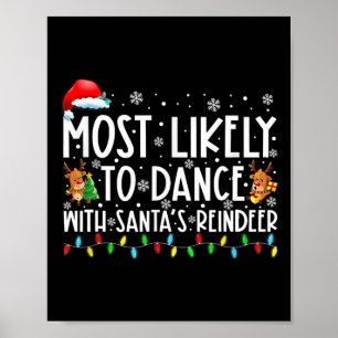 Affiche Les plus susceptibles de danser avec la famille de