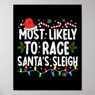 Affiche Les Plus Susceptibles De Faire Course Père Noël Un