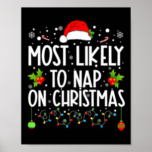 Affiche Les Plus Susceptibles De Faire La Sieste À Noël