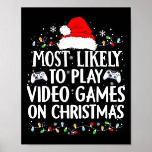 Affiche Les Plus Susceptibles De Jouer À Des Jeux Vidéo Su