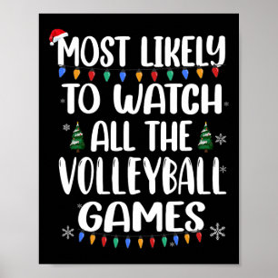 Affiche Les plus susceptibles de regarder les jeux de voll