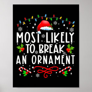 Affiche Les Plus Susceptibles De Rompre Une Col De Noël Am