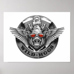 Affiche Les porcs sauvages