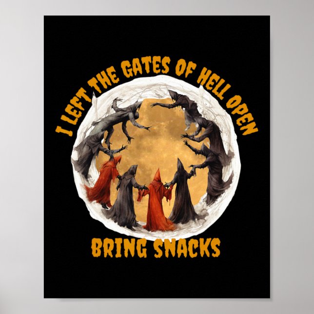 Affiche Les Portes De L'Enfer Sont Ouvertes (Devant)
