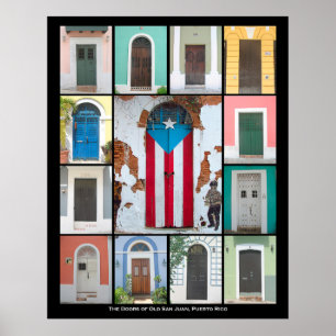 Affiche Les portes de vieux San Juan 2