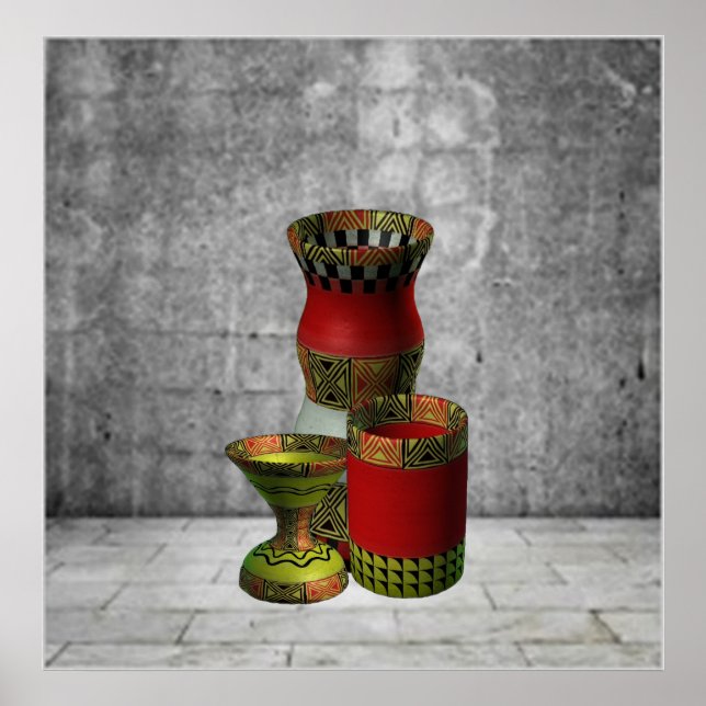 Affiche Les Potiers (Devant)