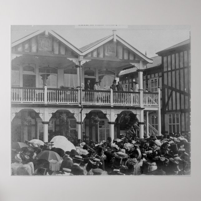 Affiche Les premières courses de parc Phoenix, 1903 (Devant)