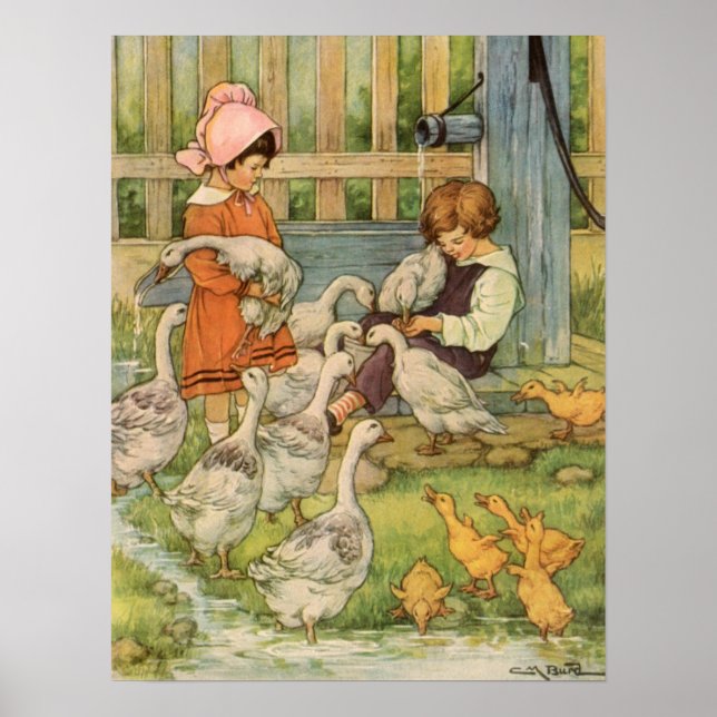 Affiche Les premières scènes de ferme (Devant)