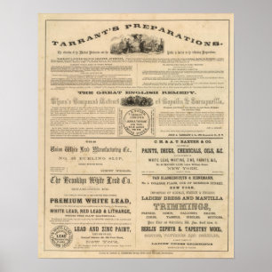 Affiche Les préparations de Tarrant