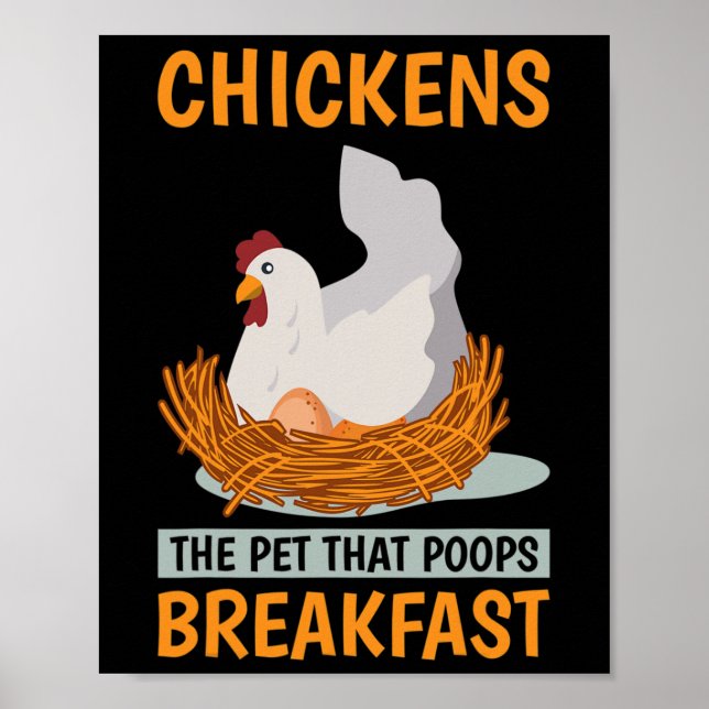 Affiche Les propriétaires de poulets Les gens de poulet L' (Devant)